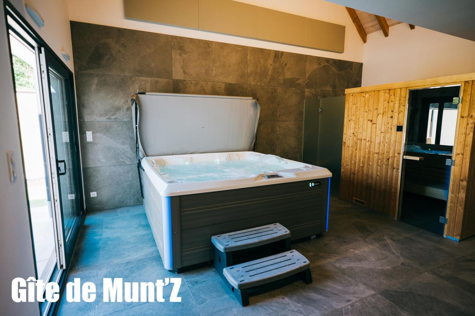 Gite De Munt'Z Spa, Sauna, Piscine, Proche De Colmar Muntzenheim Exterior photo